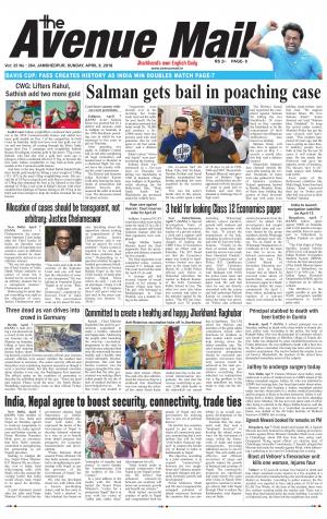 The Avenue Mail, April 8th 2018