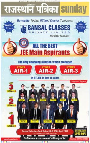 Bharatpur City Rajasthan Patrika