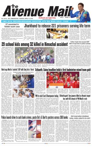 The Avenue Mail, April 10th 2018