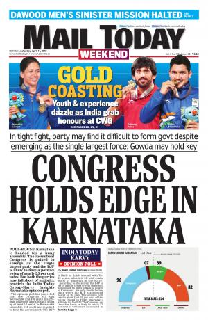 Mail Today, New Delhi, Saturday, April 14, 2018
