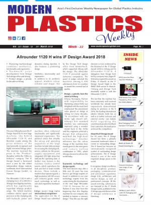 Modern Plastics Weekly -22