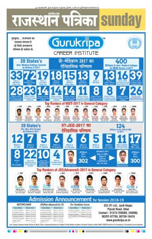  Rajasthan Patrika Jaipur