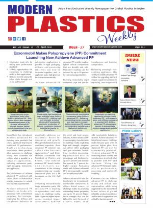 Modern Plastics Weekly