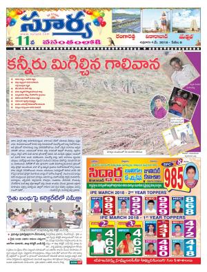 Friday  04 May, 2018