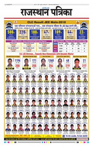 Rajasthan Patrika Sirohi