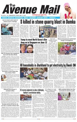 The Avenue Mail, May 11th 2018