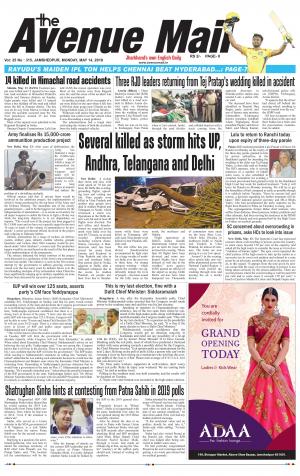 The Avenue Mail, May 14th 2018