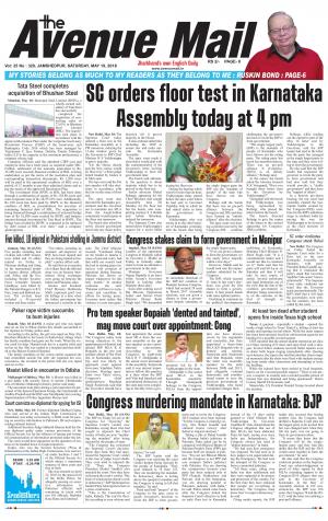 The Avenue Mail, May 19th 2018