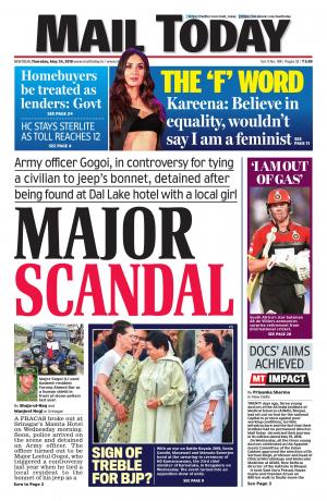 Mail Today, New Delhi, Thursday, May 24, 2018