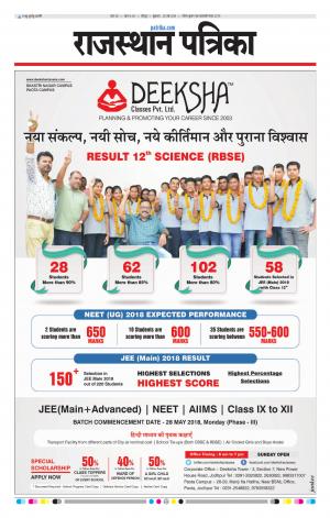 Rajasthan Patrika Jodhpur