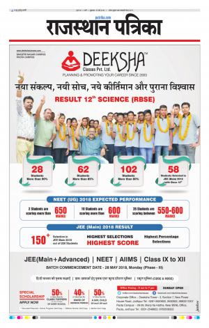 Rajasthan Patrika Sirohi