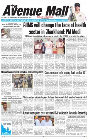 The Avenue Mail, May 26th 2018