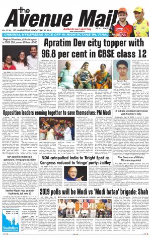 The Avenue Mail, May 27th 2018