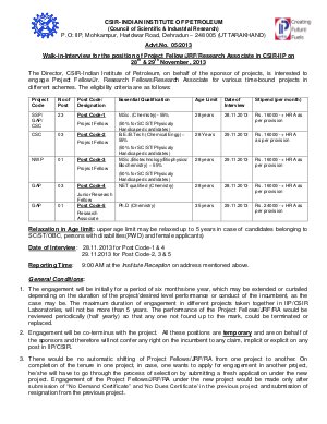 CSIR- INDIAN INSTITUTE OF PETROLEUM