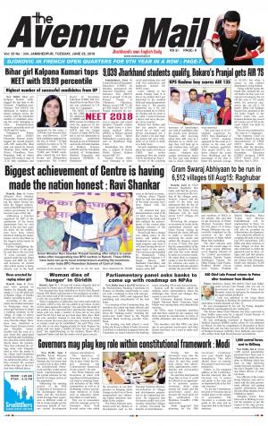 The Avenue Mail, June 5th 2018