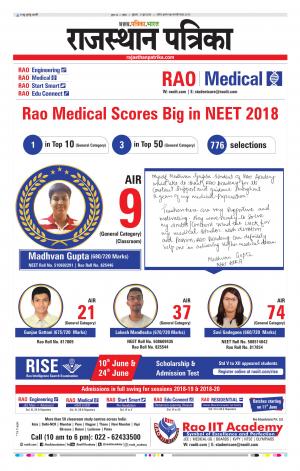 Kota Raj. Patrika Epaper