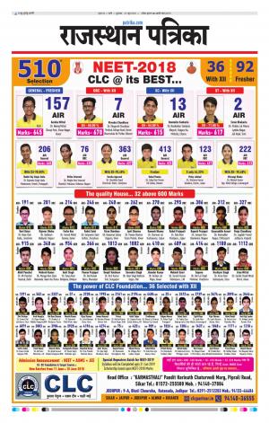 Rajasthan Patrika Pali