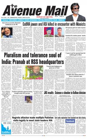 The Avenue Mail, June 8th 2018