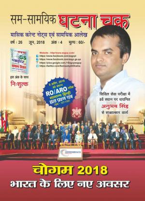 Monthly Current Affairs June,2018