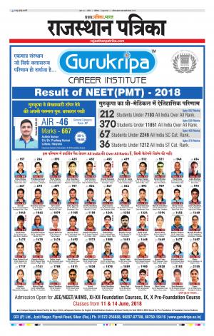 Kota Raj. Patrika Epaper