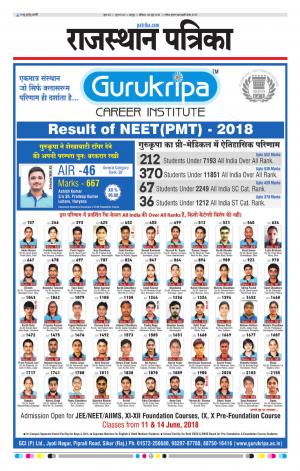  Rajasthan Patrika Jaipur