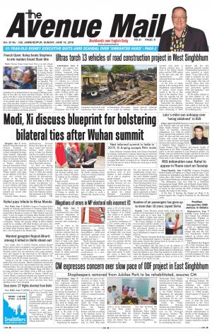 The Avenue Mail, June 10th 2018