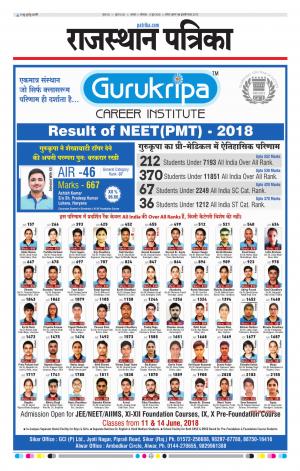 Alwar Dak Rajasthan Patrika