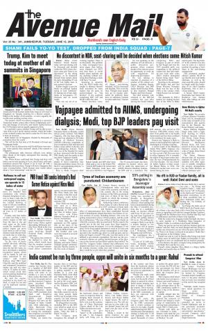 The Avenue Mail, June 12th 2018