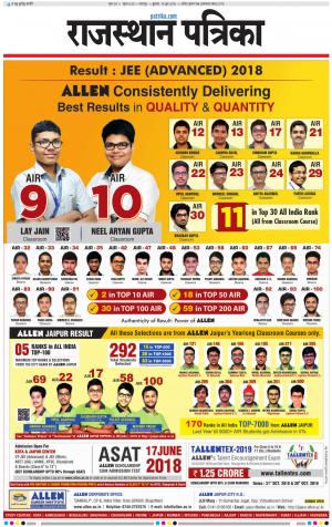 Bharatpur Dak Rajasthan Patrika