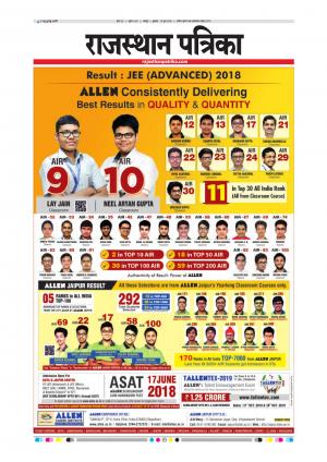  Rajasthan Patrika Sawaimadhopur