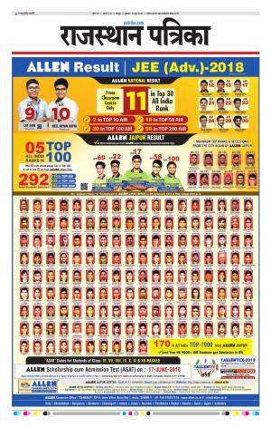  Rajasthan Patrika Jaipur
