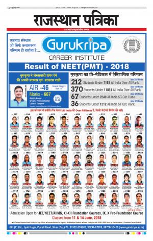 Rajasthan Patrika Jalore