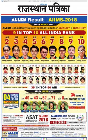 Dholpur Rajasthan Patrika