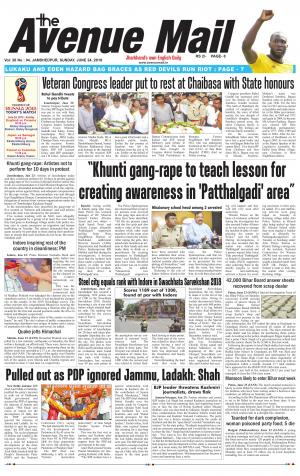 The Avenue Mail, June 24th 2018