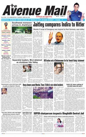 The Avenue Mail, June 26th 2018