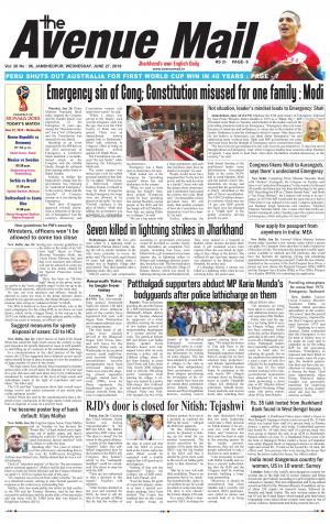 The Avenue Mail, June 27th 2018