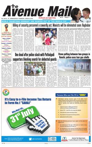 The Avenue Mail, June 28th 2018