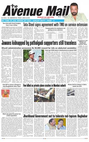 The Avenue Mail, June 29th 2018