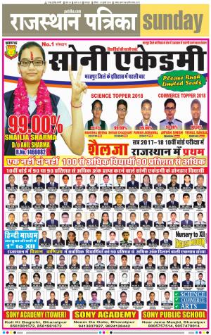 Dholpur Rajasthan Patrika