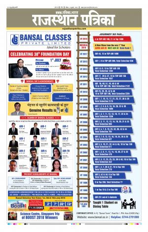 Kota Raj. Patrika Epaper