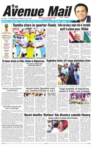 The Avenue Mail, July 3rd 2018