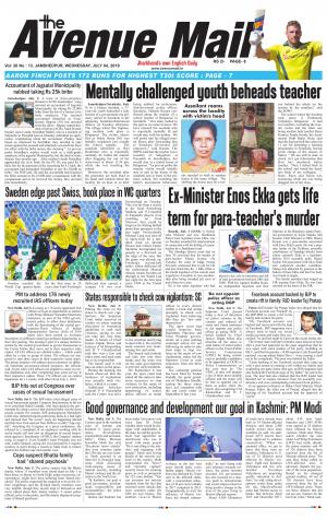 The Avenue Mail, July 4th 2018