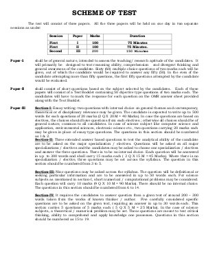 Himachal Pradesh State Eligibility Test SET 2013 Himachal Pradesh State Eligibility Test SET 2013 Scheme of Test