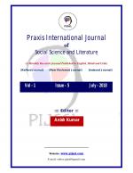 Praxis International Journal of Social Science and Literature