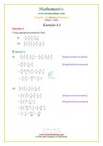 NCERT Solutions Class 8 Maths Exercise 1.1