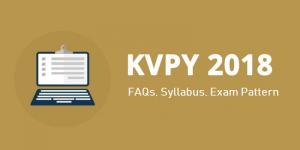 KVPY 2018 - Application Form (Started), Scholarship, Syllabus, FAQs