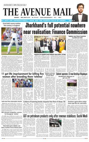 The Avenue Mail, August 3rd 2018