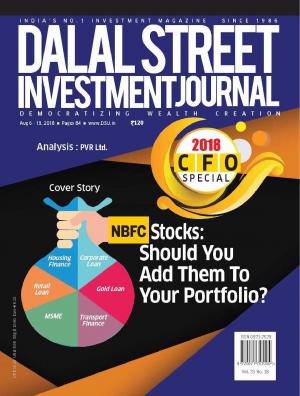 Dalal Street Investment Journal  Volume No.33 Issue No 18 August 3rd, 2018