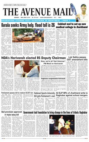 The Avenue Mail, August 10th 2018