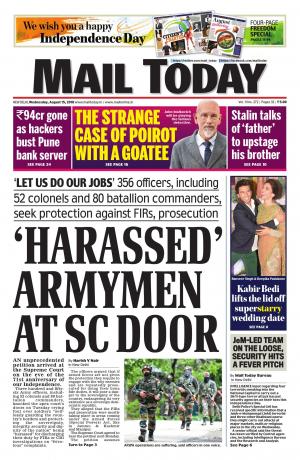 Mail Today Issue August 15, 2018